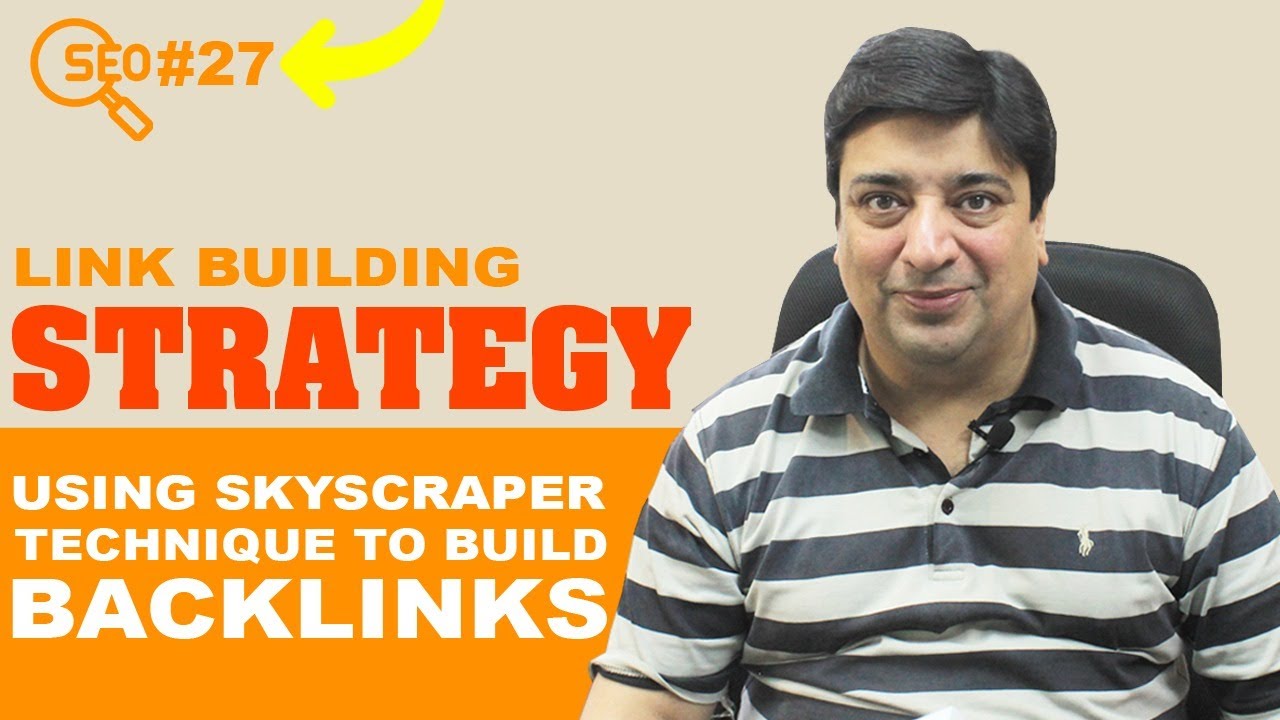 Backlinking SEO strategy | Create Link Building using the SkyScraper technique