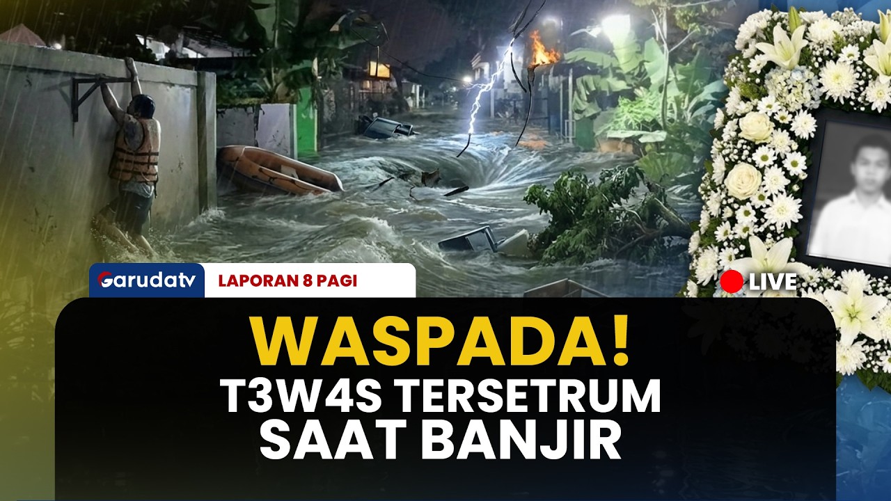Tragedi Banjir Tangerang: Remaja 18 Tahun T*w*s Tersengat Listrik Saat Evakuasi Barang