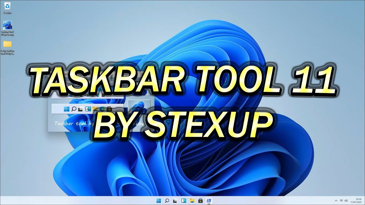 Taskbar Tool Windows 11 by Stexup