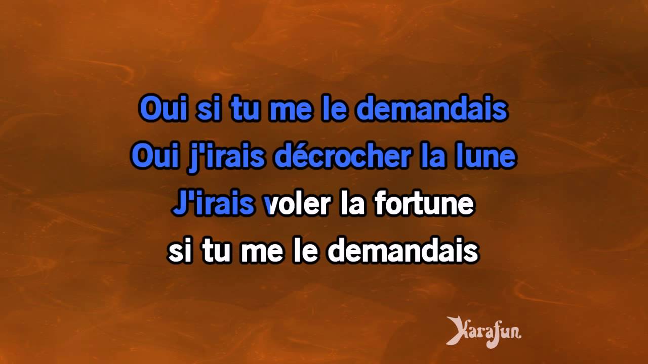 Karaoké L'hymne à l'Amour (Live Bercy 95) - Johnny Hallyday *