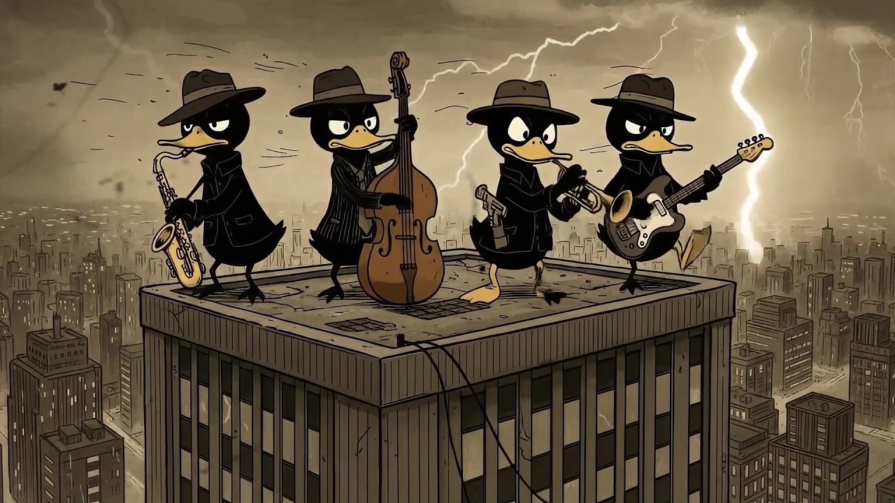Ducks Jam in the Thunder City &ndash; Smooth Jazz for Focus & Creative Drive
