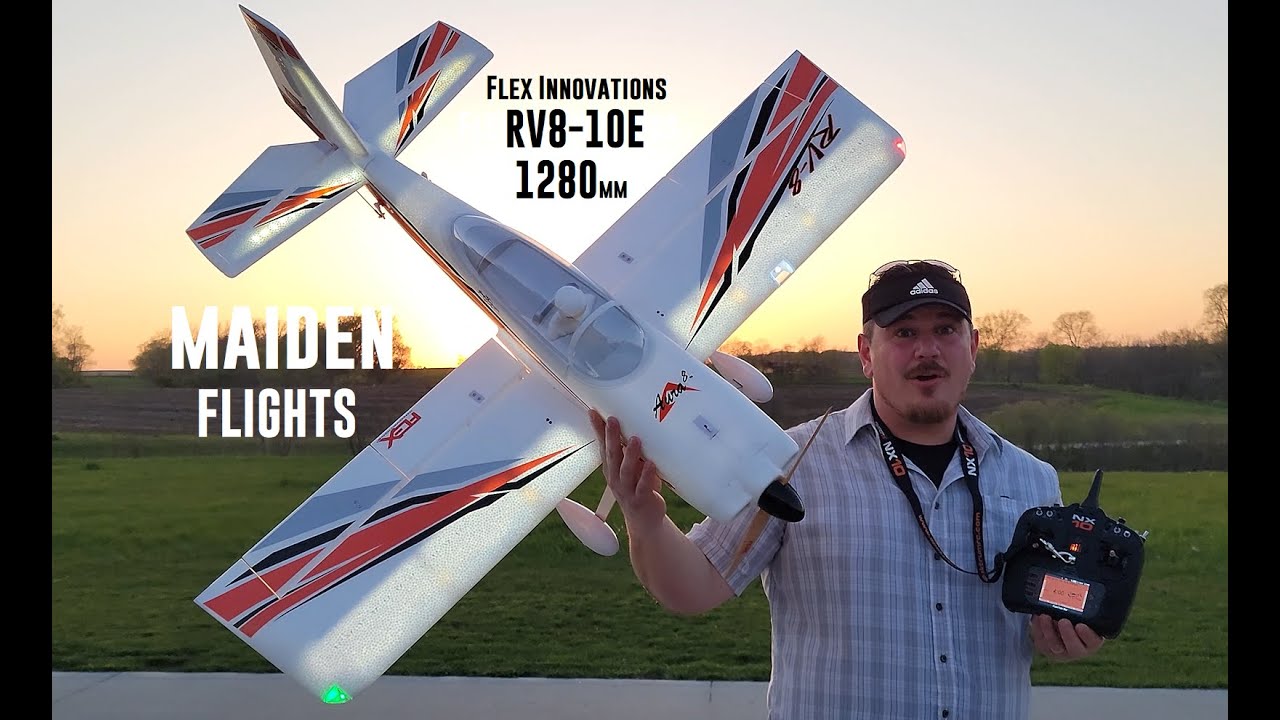 Flex Innovations - RV-8 10E - 1280mm - Maiden Flights