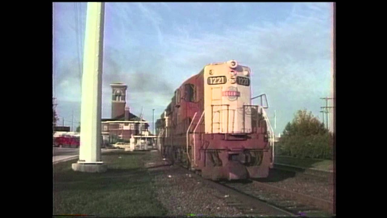 Railfanning Eastern Wisconsin 1992-93