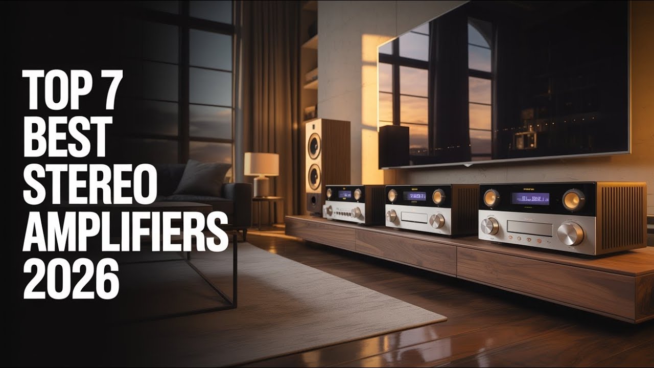 Top 7 Best Stereo Amplifiers 2025 &ndash; The Ultimate Power & Sound Showdown!