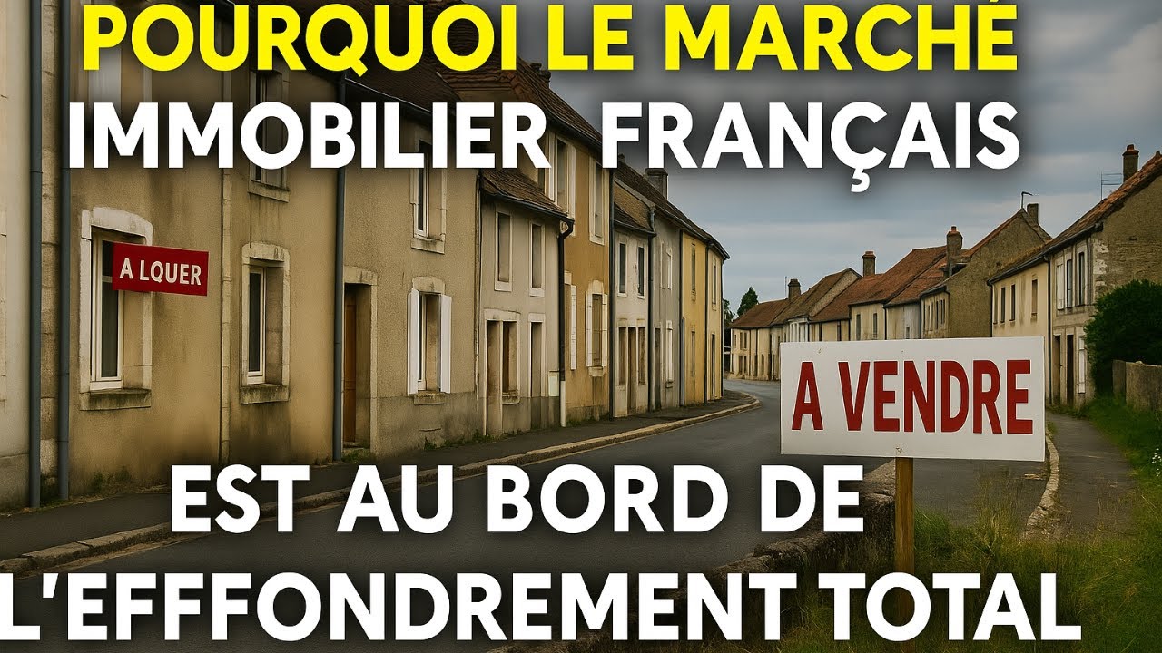 Pourquoi le marché immobilier français est au bord de l’effondrement total