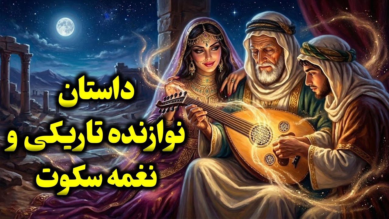 داستان فارسی نوازنده تاریکی و نغمه سکوت| داستانی جدید به سبک هزار و یک شب مخصوص خواب آرام بزرگسالان