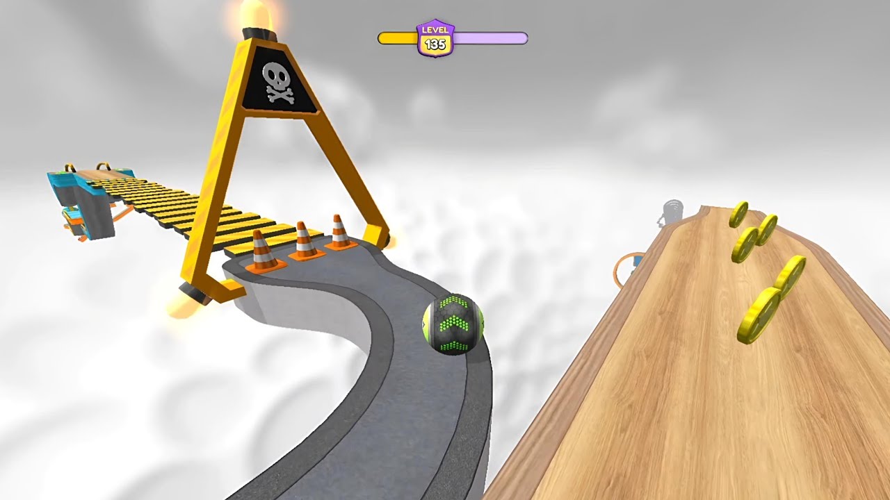 Going Balls ultra fastest open portal ASMR ios android game