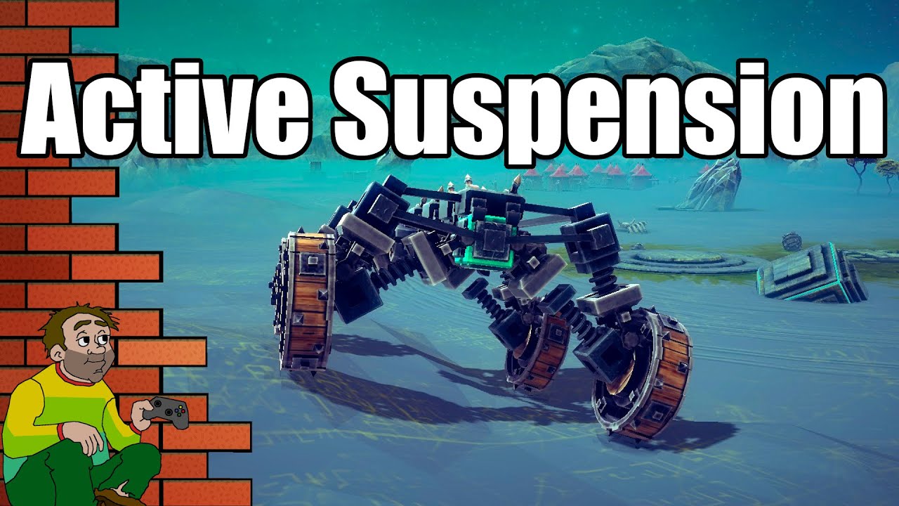 Besiege Experiments - Active Suspension In Besiege... What Madness Is This?!?!?