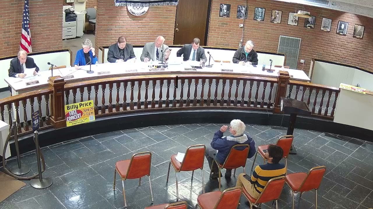 May 22, 2025 Monessen City Council Meeting