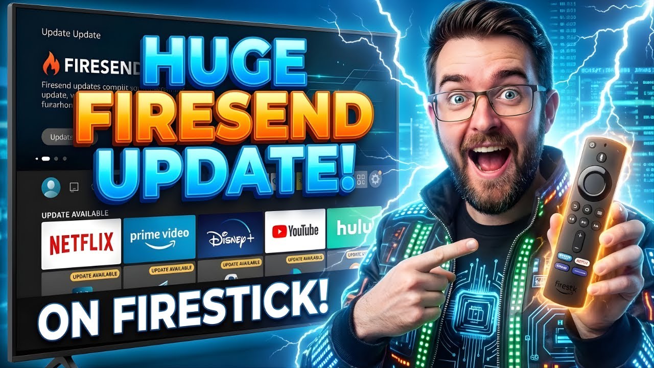 Масштабное обновление FIRESEND для FIRESTICK и ANDROID TV!