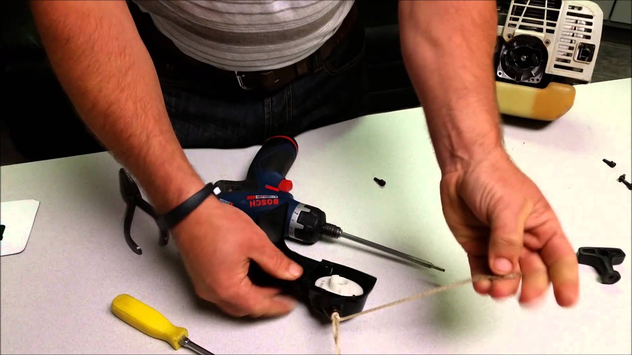 How to Repair a Starter on a SRM 2100 Echo Trimmer