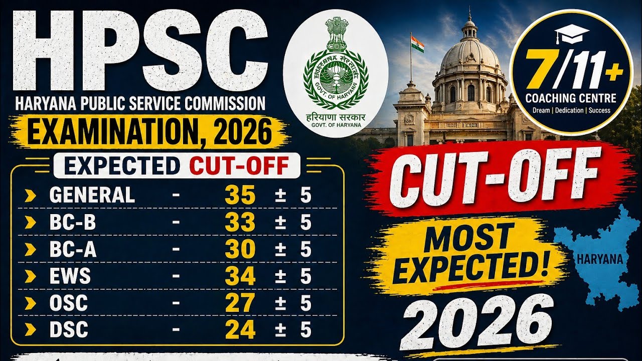  HCS Prelims Exam, 2026 (Expected Cut-Off) #hcs #hcs #hcs2026 #hcsresult  #hcsstartegy 