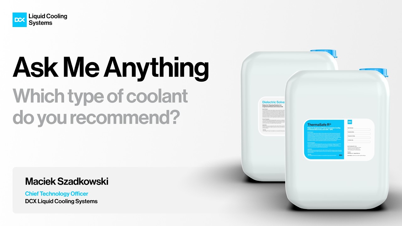Which type of coolant do you recommend?