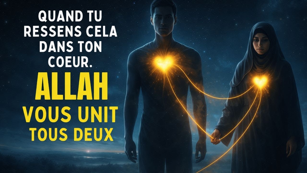 QUAND TU RESSENT ça DANS TON COEUR ALLAH VOUS UNIT TOUT LES DEUX