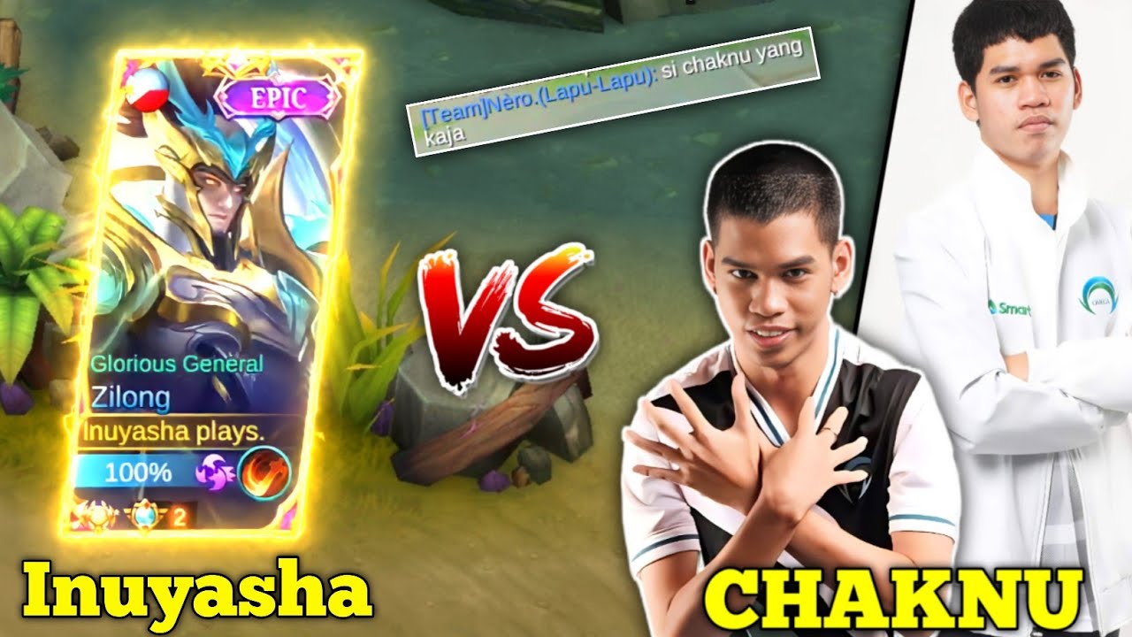 CHAKNU VS INUYASHA😮| KINABAHAN AKO SA LABAN NAMIN - MLBB