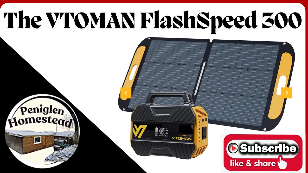 The VTOMAN FlashSpeed 300 Portable Power Station (My Honest Review)