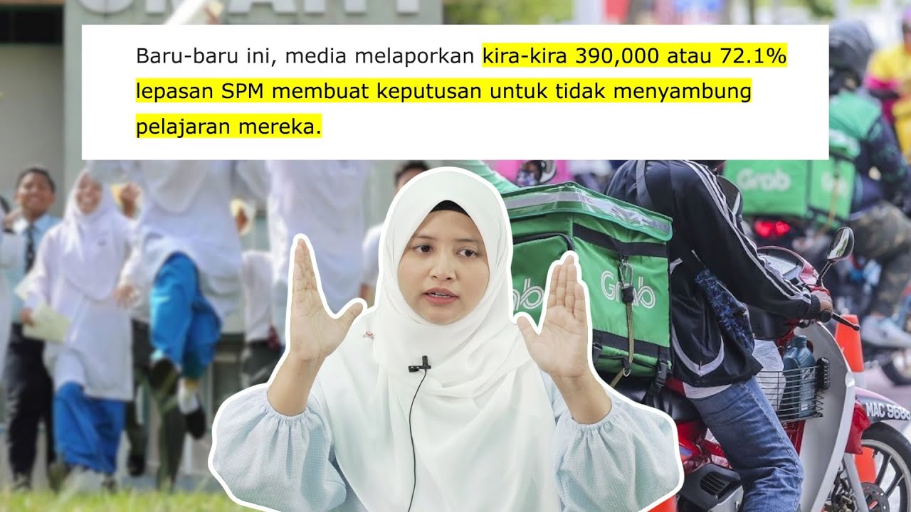 72% Lepasan SPM Tak Sambung Belajar