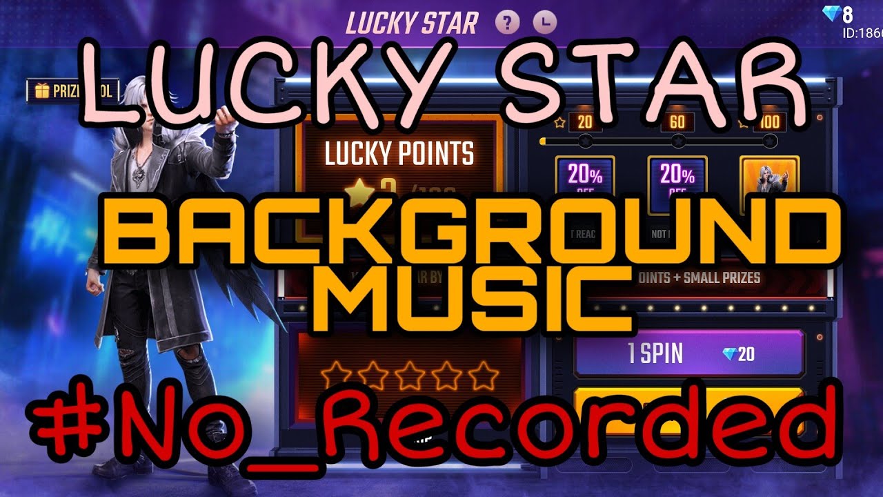 Freefire Lucky star Event Background Music|#Norecorded#LUCKYSTAR