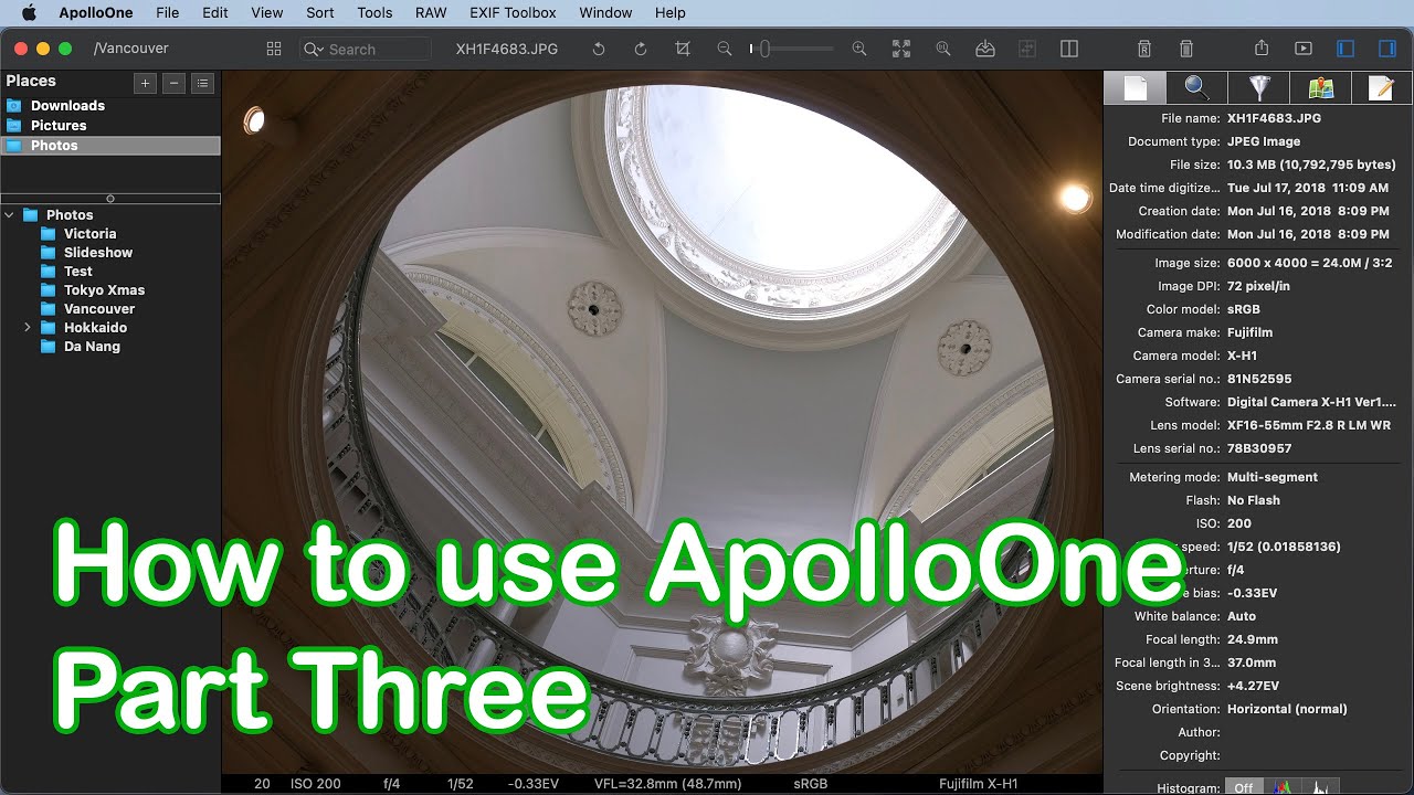 How to use ApolloOne - Part Three