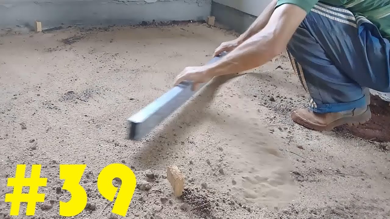 #39- Como preparar o chão para a execução do contrapiso.