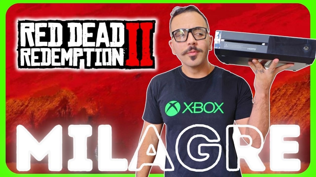 O Red Dead Redemption 2 no XBOX ONE FAT é um MILAGRE