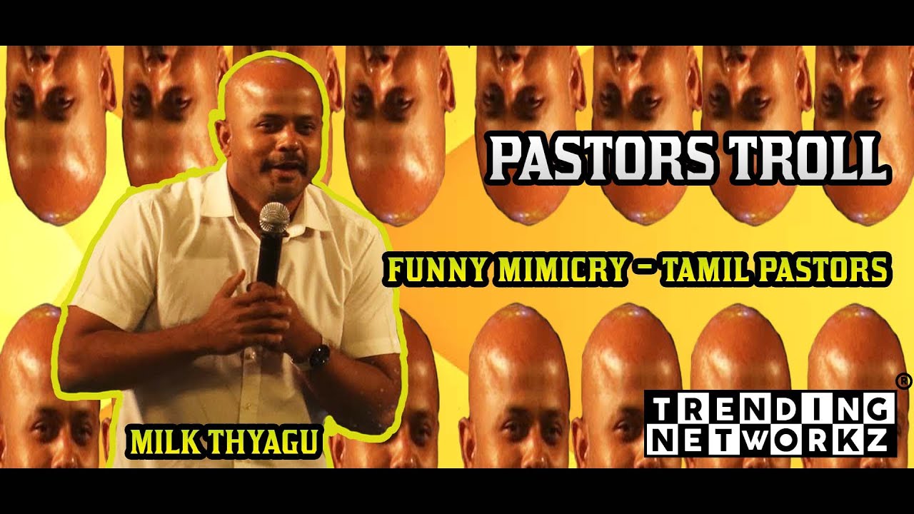 Pastors Mimicry | funny | #Troll | Paul Thyagu | #tamil | thinagararan | Mohan C Lauzerous | video |