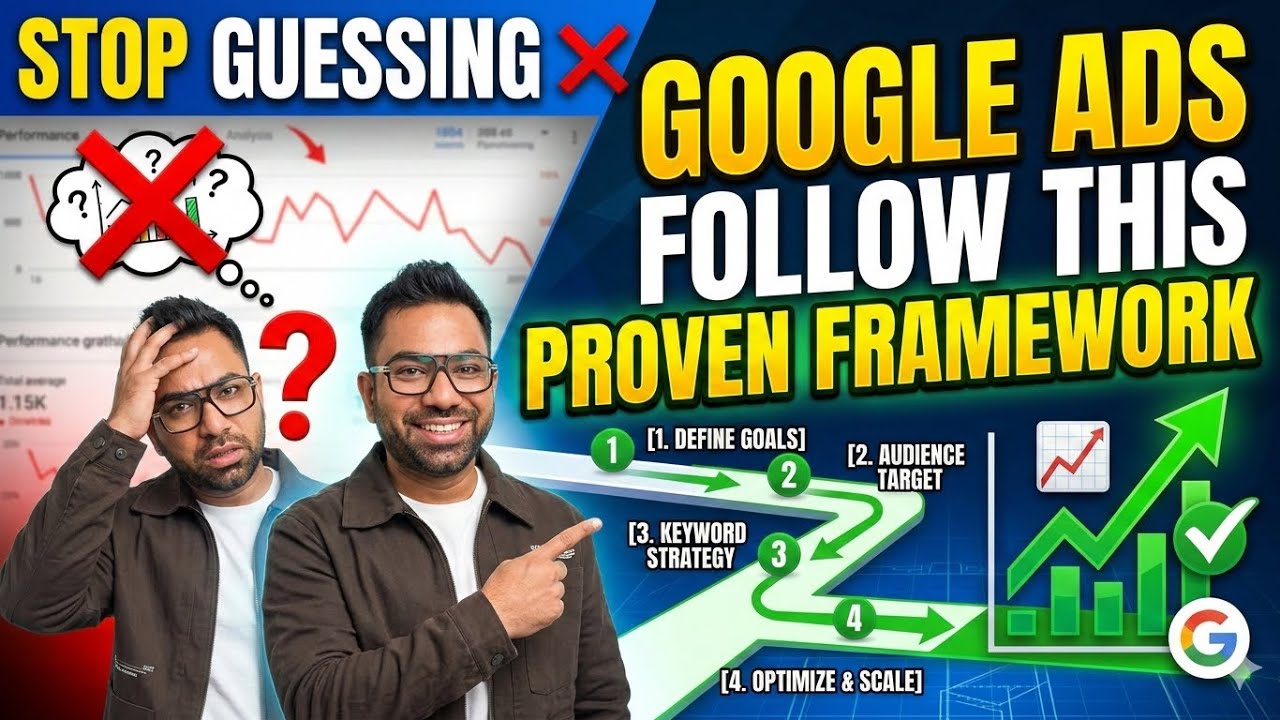 Stop Guessing Google Ads — Follow This Proven Framework #viral