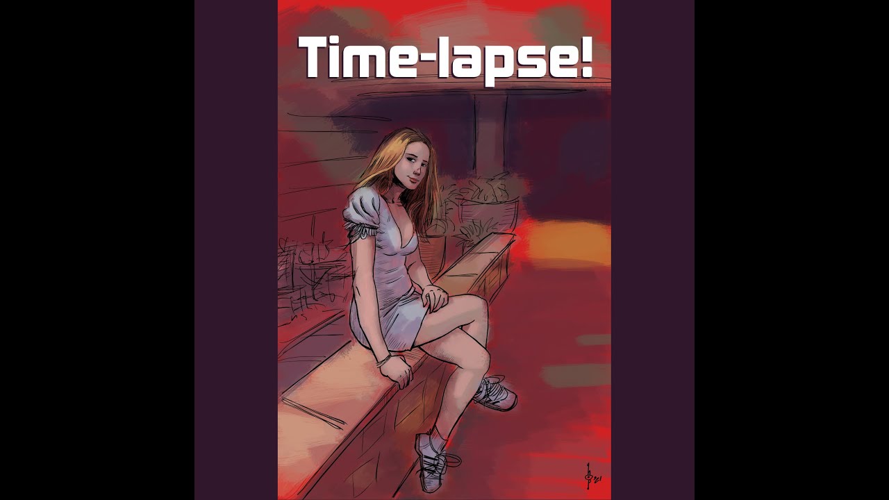 Time-lapse of a Girl in a Dress