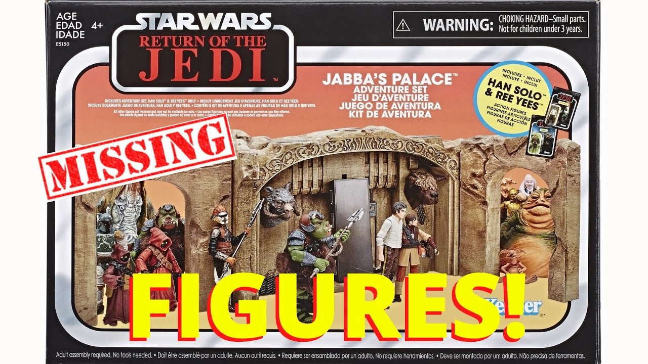 Star Wars Vintage Collection Jabba's Palace Playset  - The Figures You Need