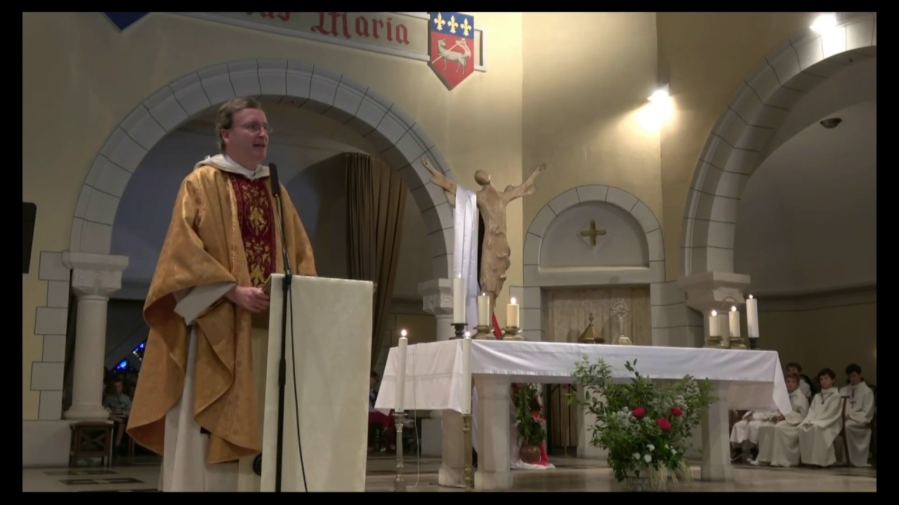 Homélie pour la Solennité de la Trinité par le f. Thibaut du Pontavice - Année B