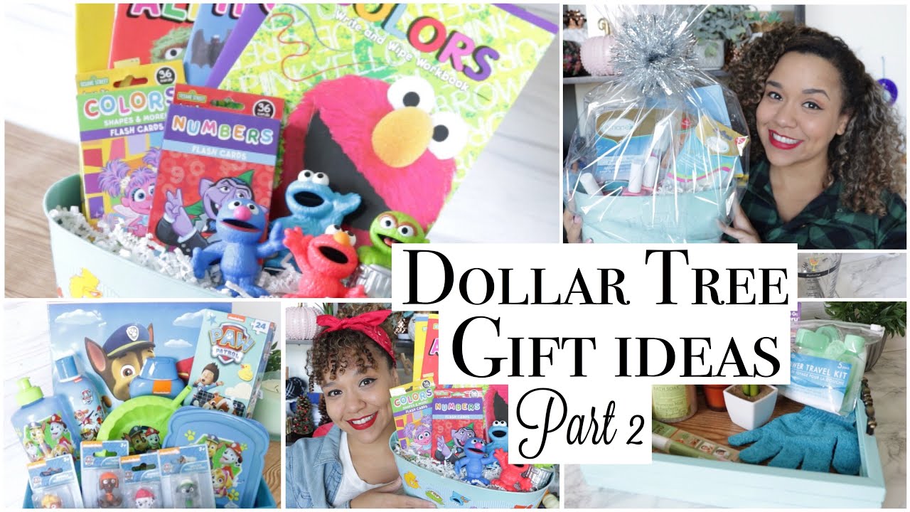 Dollar Tree Gift Ideas - DIY Gift Baskets