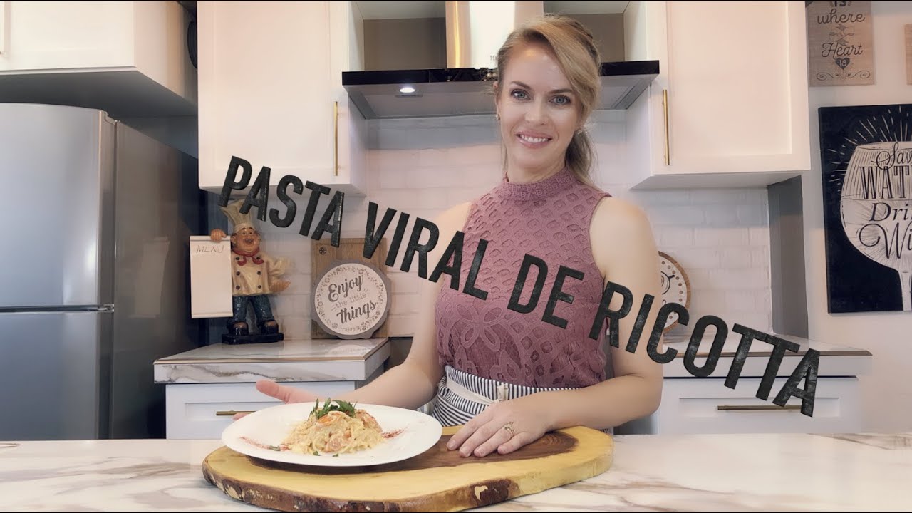 PASTA 🍝 VIRAL CON QUESO RICOTTA ♥︎CENA ROMANTICA ♥︎ Parte # 1