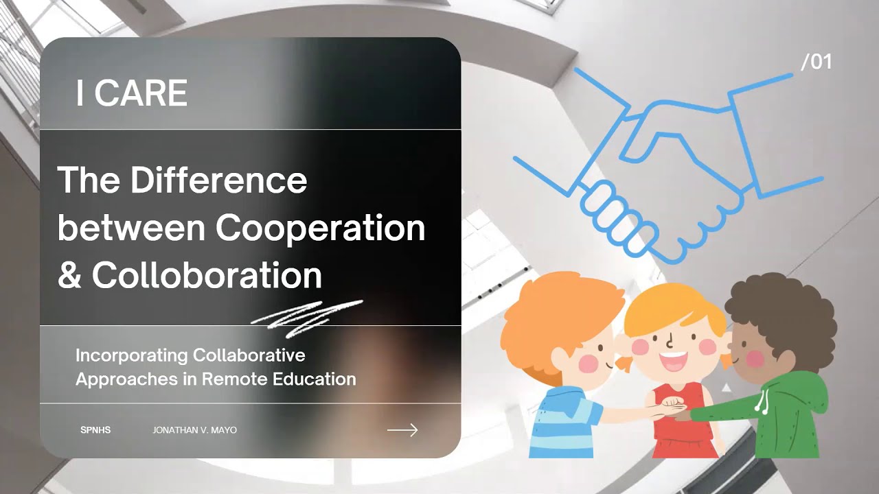 The Difference between Cooperation & Collaboration