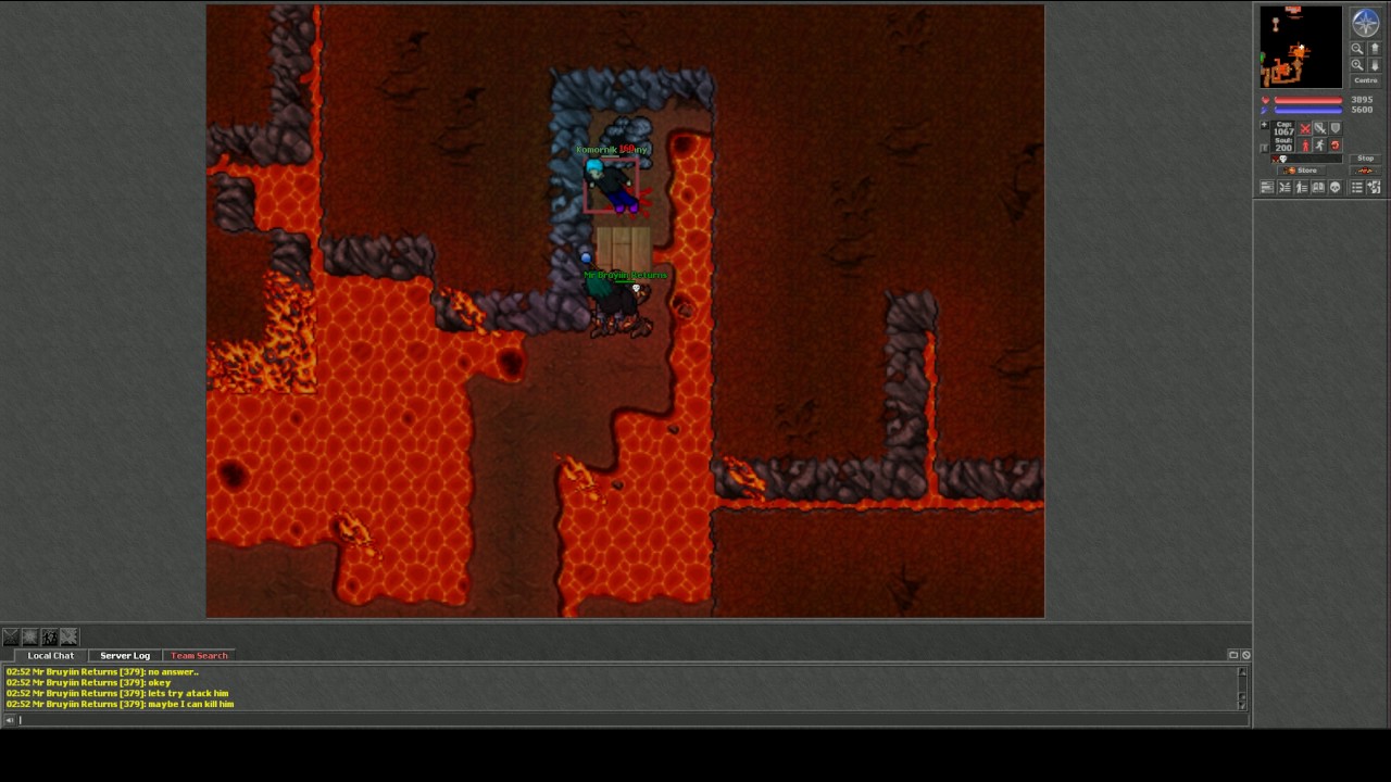 Hexera blocking respawn and quest