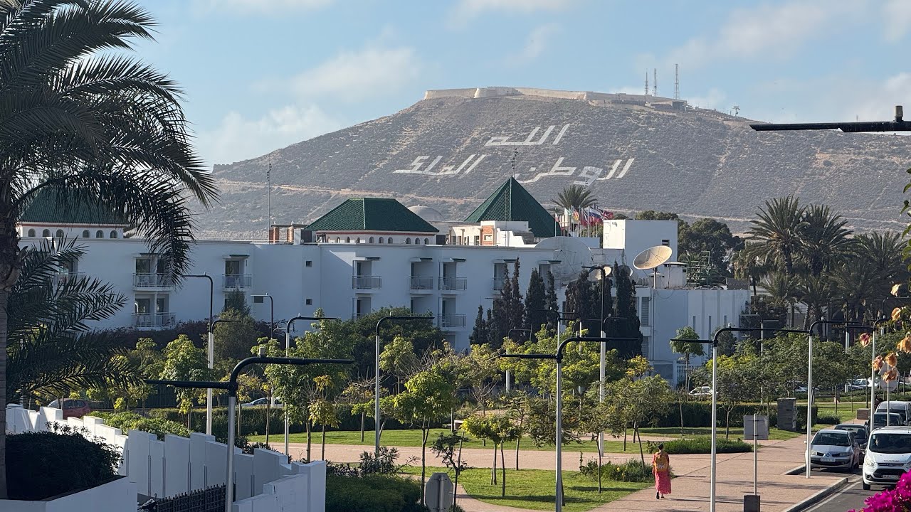 CARIBBEAN VILLAGE RESORT AT AGADIR MOROCCO IN MARCH, VISIT OF TRADITIONAL MOROCCAN RESTAURANT