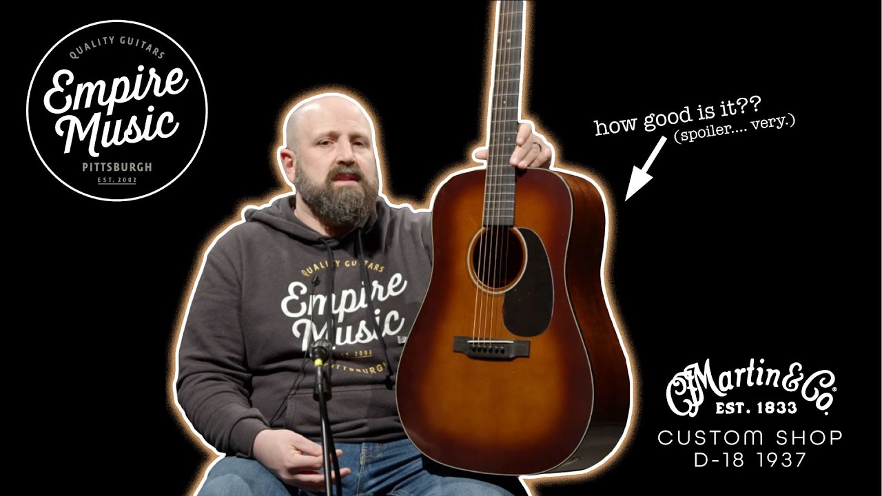 Martin Custom Shop  D-18 1937 // EMPIRE MUSIC // (Custom Expert CE14)