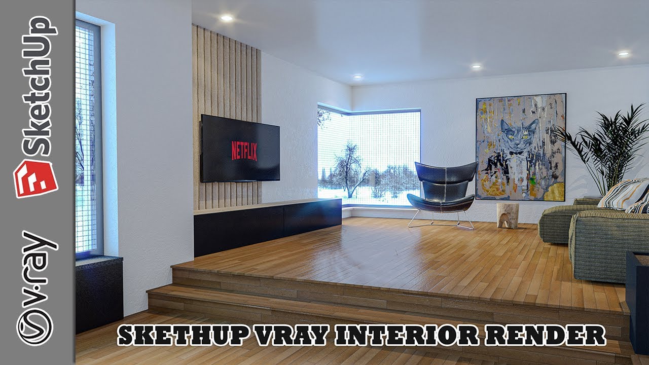 Sketchup Vray Interior Render | İç Mekan Render