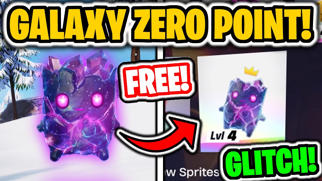 КАК БЕСПЛАТНО ПОЛУЧИТЬ GALAXY ZERO POINT SPRITE В FORTNITE! (БАГ НА GALAXY ZERO POINT SPRITE)