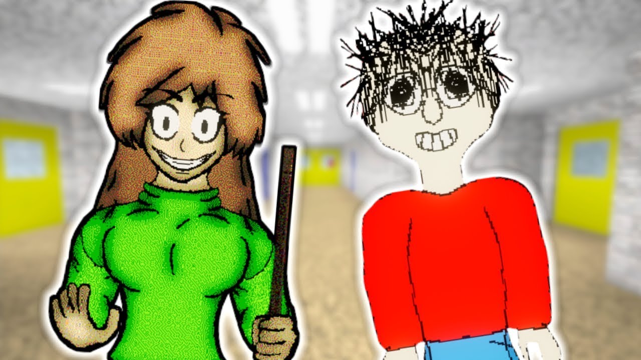 БАЛДИ — ДЕВОЧКА, А ИГРЫ — МАЛЬЧИК! | Мод Baldi's Basics