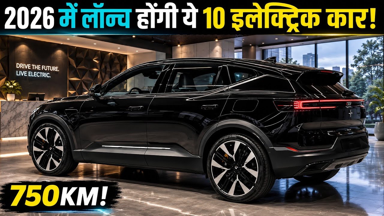 Top 10 Best Upcoming EV Cars Launching in India 2026 🔥| Price, Features, Launch Date & Range