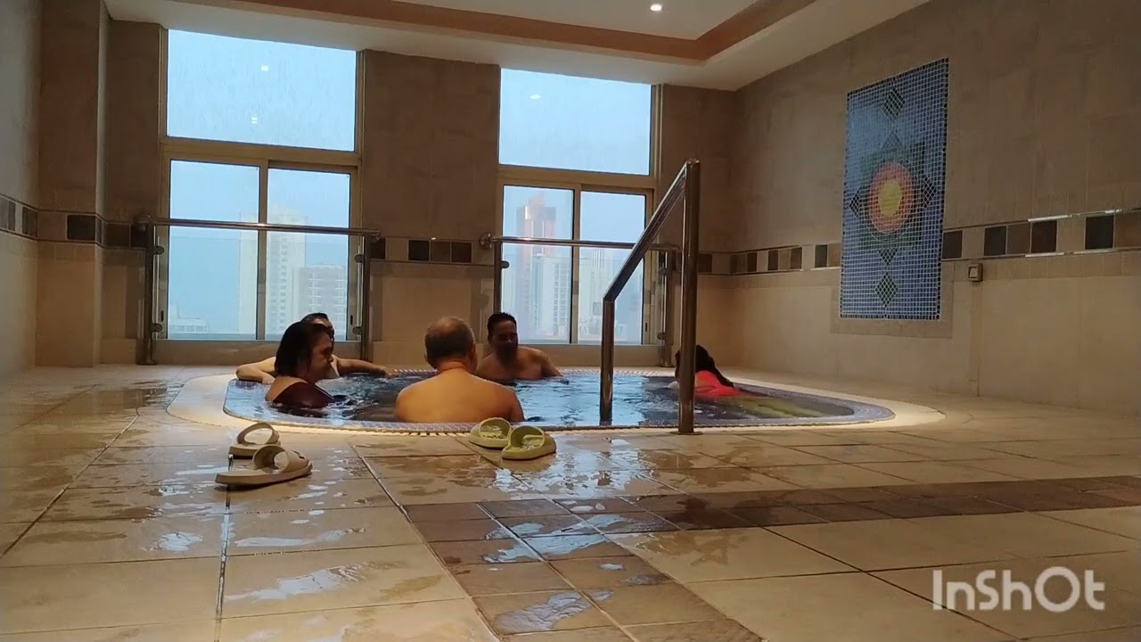 Jacuzzi Hot Water Massage part 3 / Relaxation 