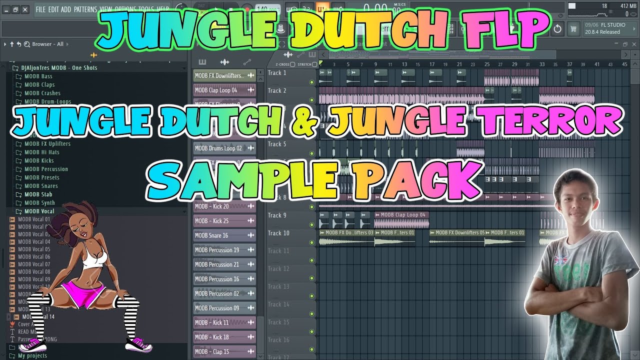 FLP JUNGLE DUTCH SAMPLE PACK I JUNGLE TERROR I EXCLUSIVE I EDM LIKE A INDONESIA WITH FLP