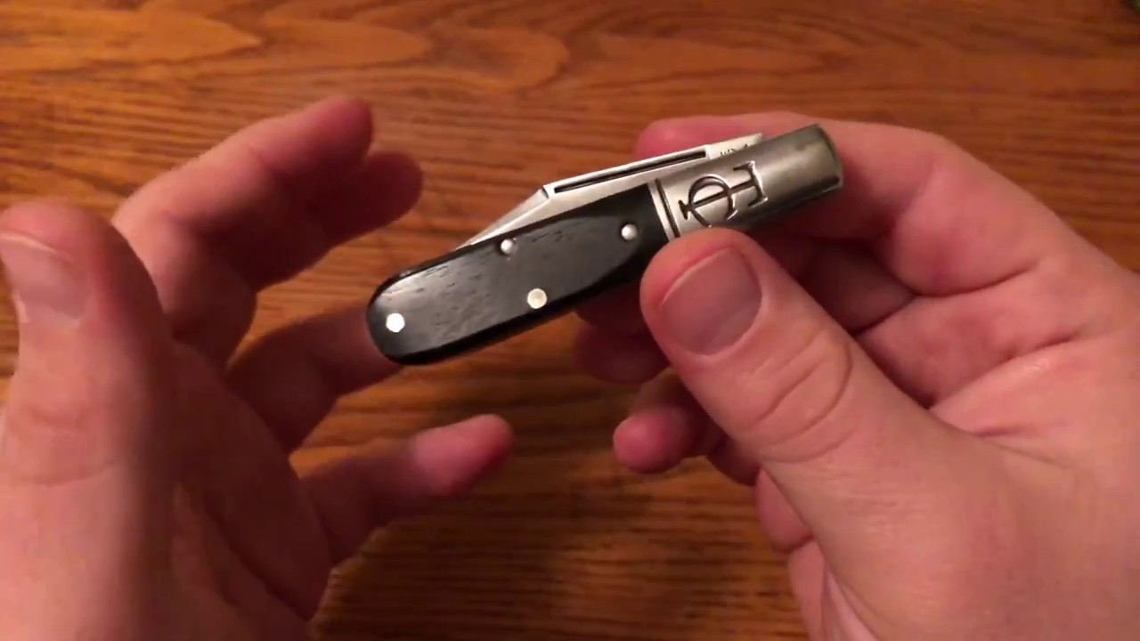 1 Minute Overview: Great Eastern Cutlery Tidioute #14 TC Barlow in Gabon Ebony