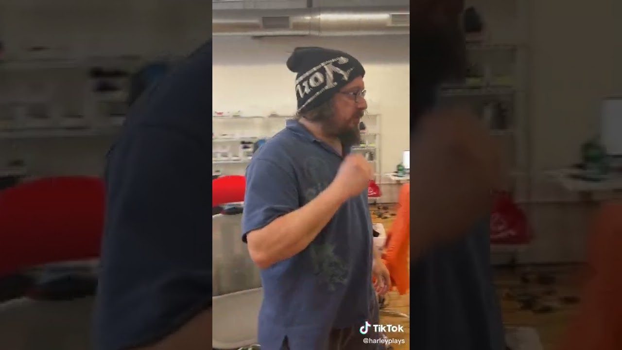 SAM HYDE INTIMIDATES HARLEY