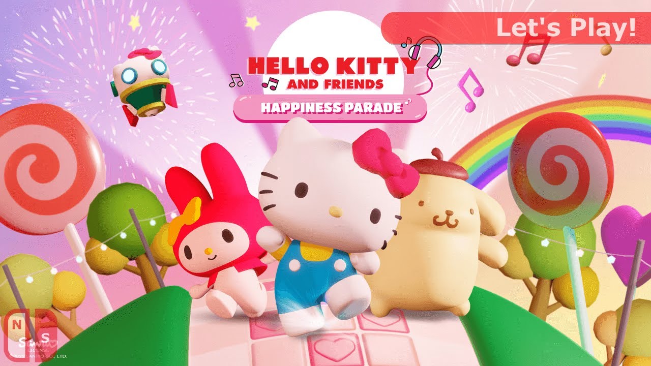 HELLO KITTY AND FRIENDS HAPPINESS PARADE Gameplay on Nintendo Switch
