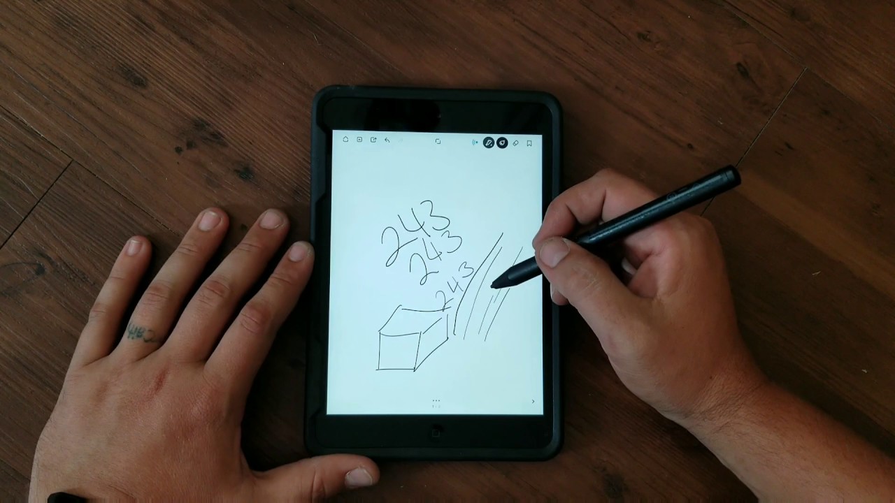 First look: iPad and Wacom Bamboo Sketch Stylus