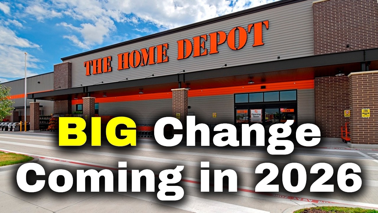 Huge Changes at The Home Depot in 2026 - Will it Attract New Customers or Push Them Away?