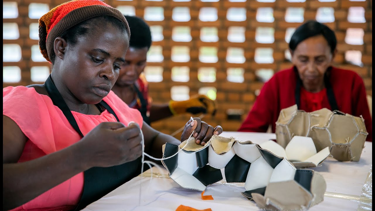 Up-close with Kayonza women who make balls that got global attention