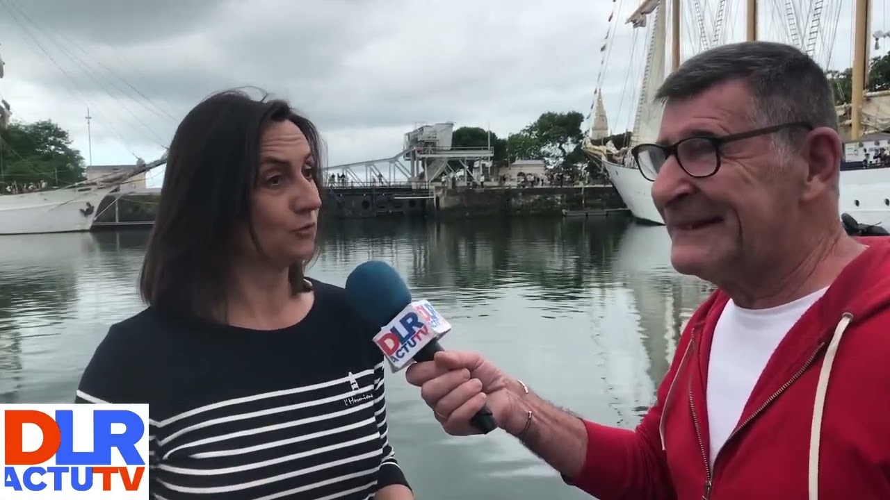 « L’HERMIONE RE-NAVIGUERA… » par Emilie Beau, depuis Les fêtes maritimes de La Rochelle - DLR TV