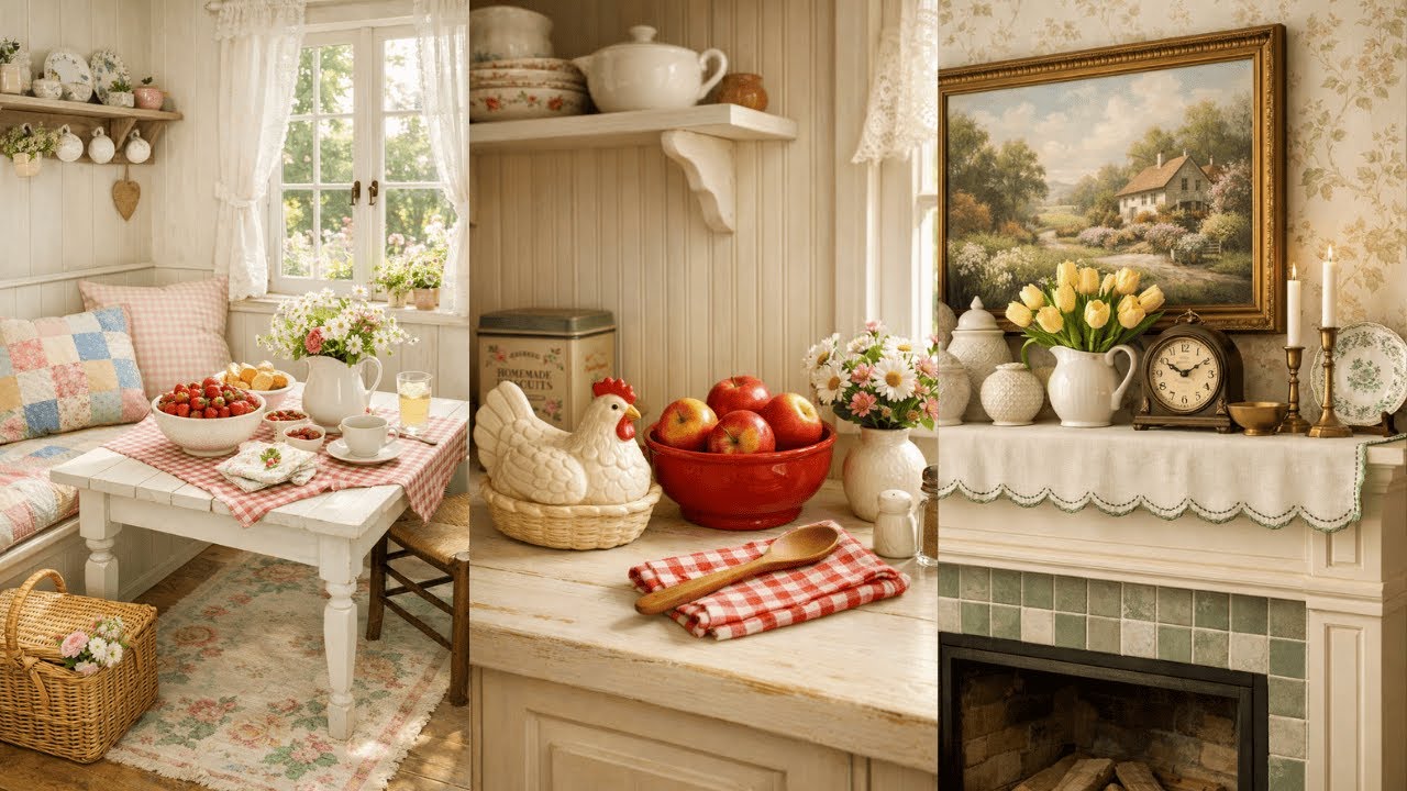 SPRING COUNTRY COTTAGECORE: Timeless Ideas to Refresh Your Home